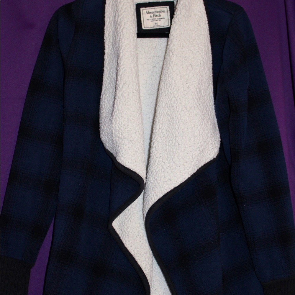 Abercrombie & Finch Sherpa Cardigan